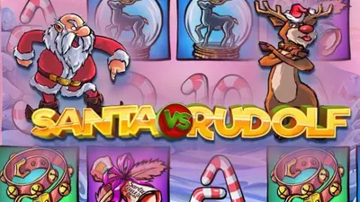 santa vs rudolf